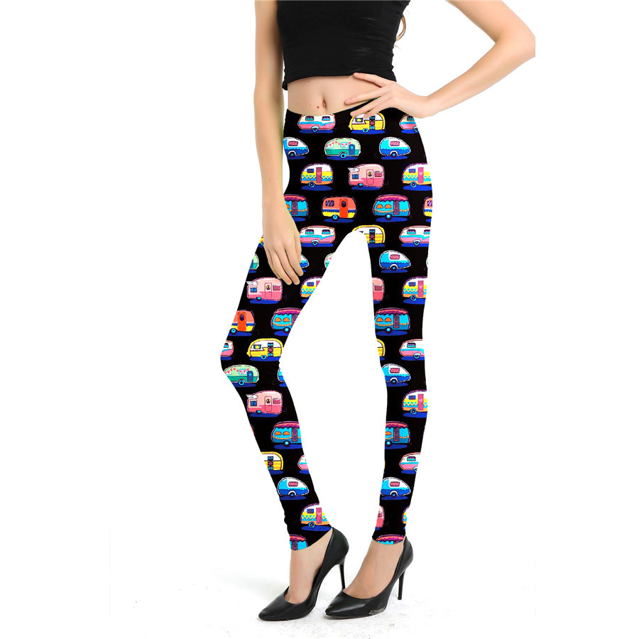 Title 14, Leggings con estampado de grafiti abstracto de ...