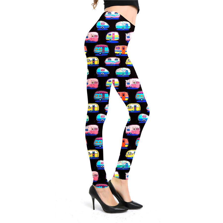 Title 16, Leggings femme imprimé graffiti abstrait de des...