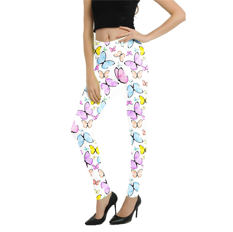 Title 17, Leggings femme imprimé graffiti abstrait de des...