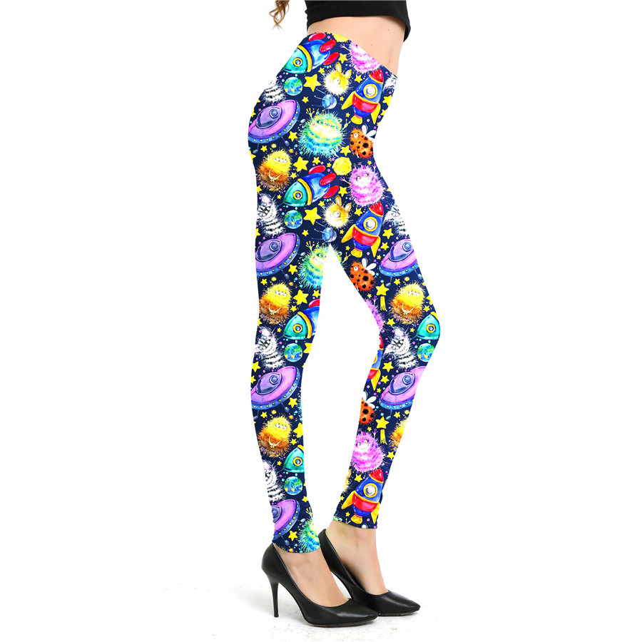 Title 31, Leggings femme imprimé graffiti abstrait de des...