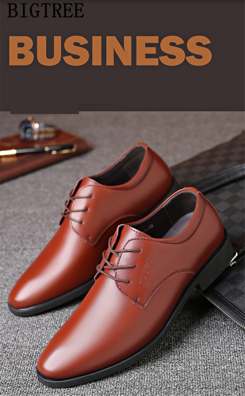 Title 3, Zapatos de cuero suave casuales para hombre, es...