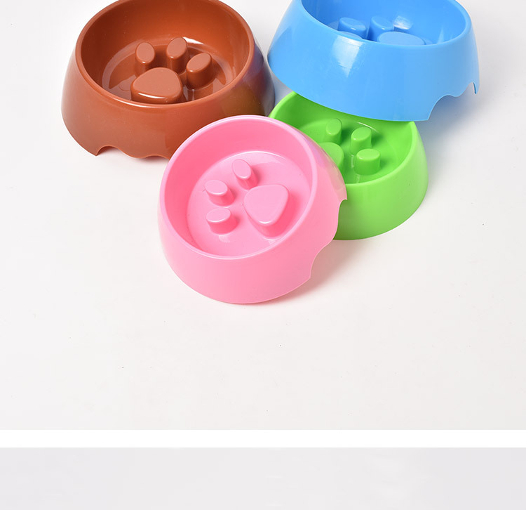 Title 5, Dog Anti-Choke Bowl Slow Food Basin Thickened P...