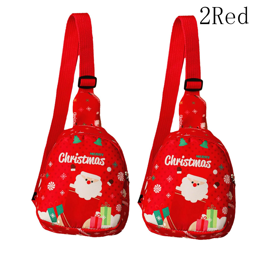 Christmas Purse Cute Sling Backpack Red Heart - Shop at LoveMi