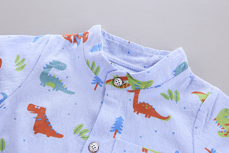 Title 6, Kids Fashion All Over Print Dinosaur Short Slee...