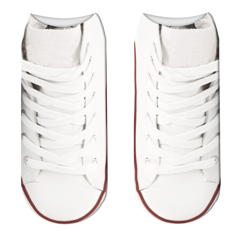 Title 3, Nieuwe Sneakers Print 3D Dames Sokken Comfortab...