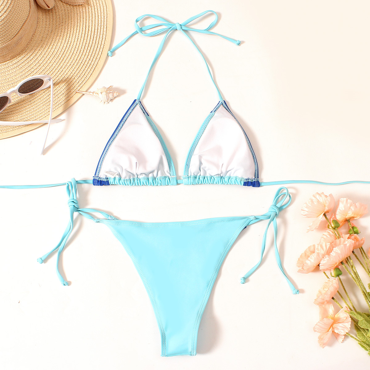 Title 10, Bikini Sling Triangle Bag Swimsuit para mujer. ...