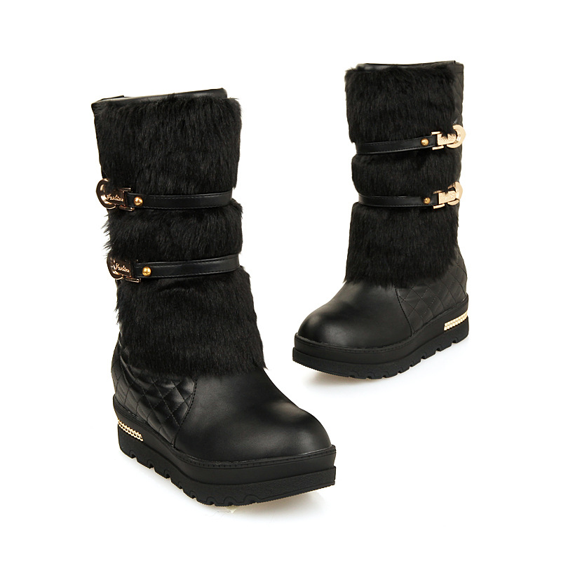 Title 3, Botas de neve femininas grandes com plataforma ...