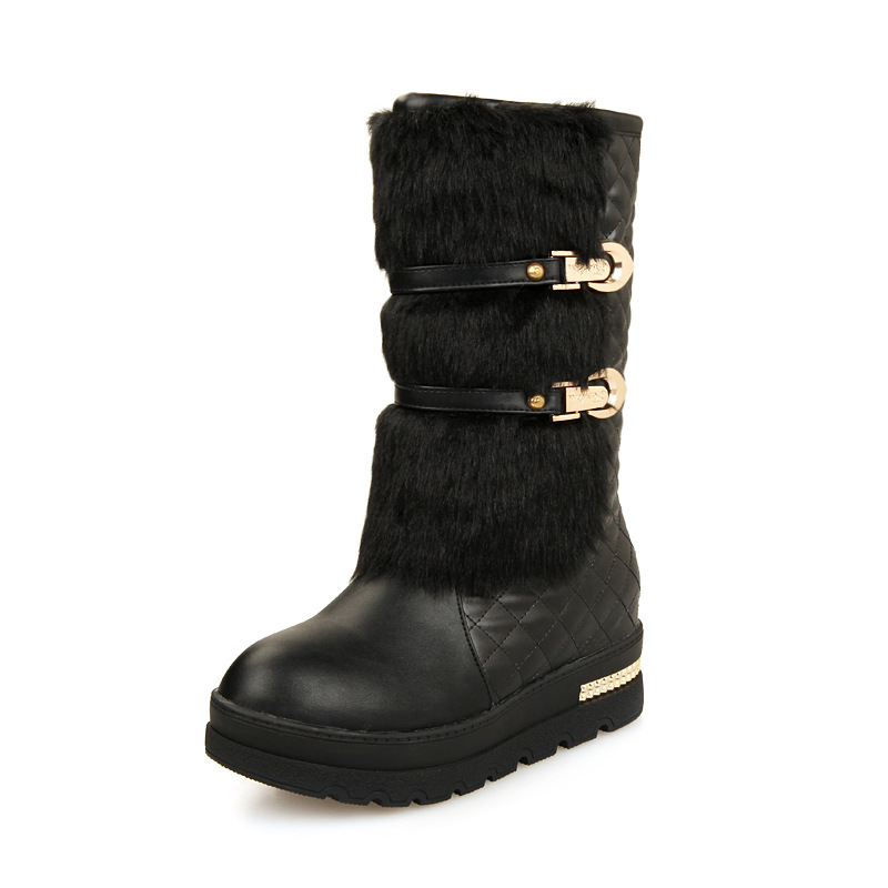 Title 5, Botas de neve femininas grandes com plataforma ...