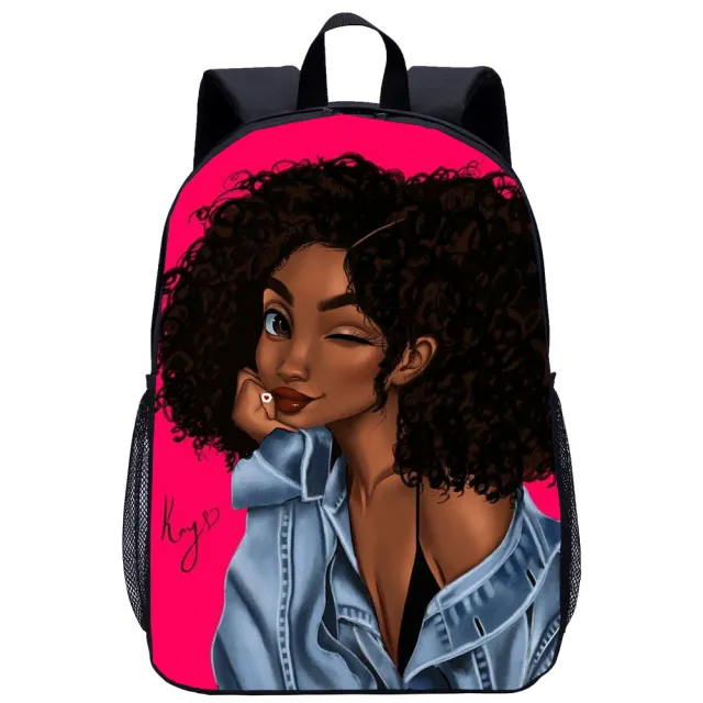 African Girl Student School Bag Child H - Shop at LoveMi