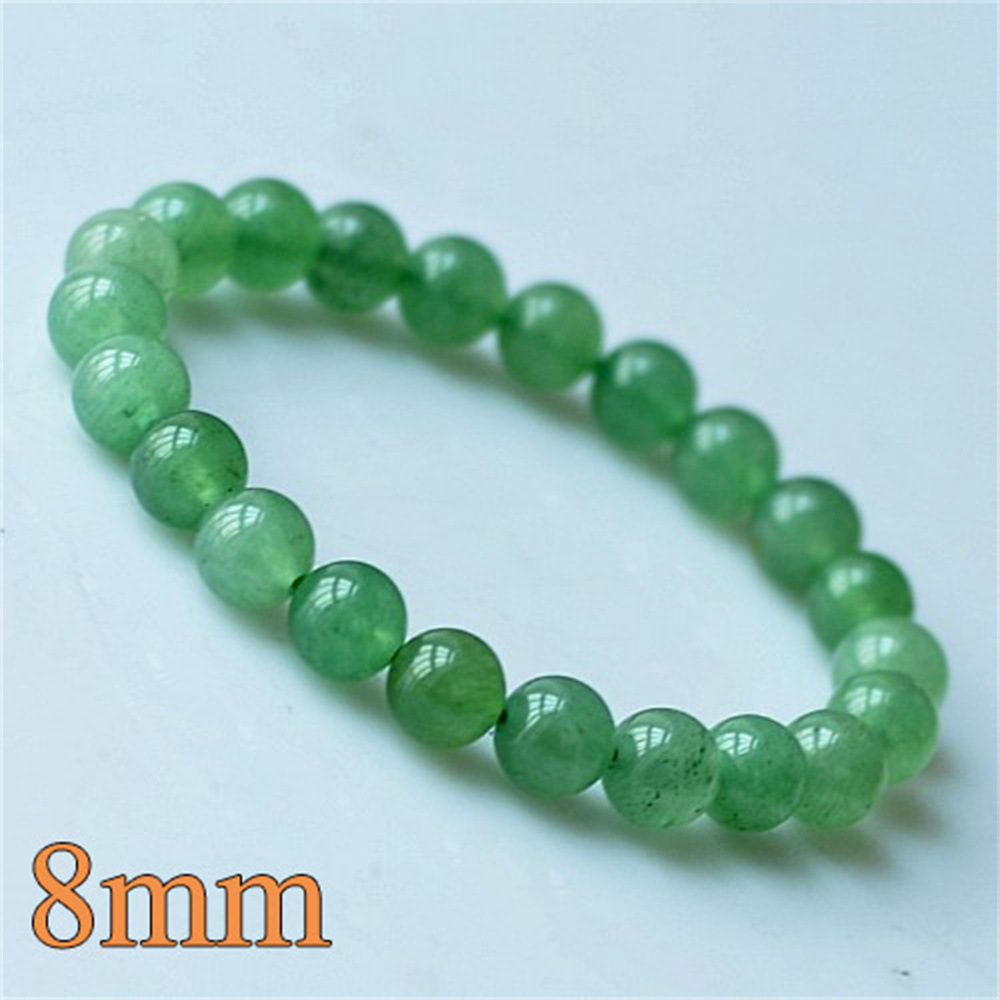 Title 2, Bracelet en Jade Aventurine Naturel avec Penden...