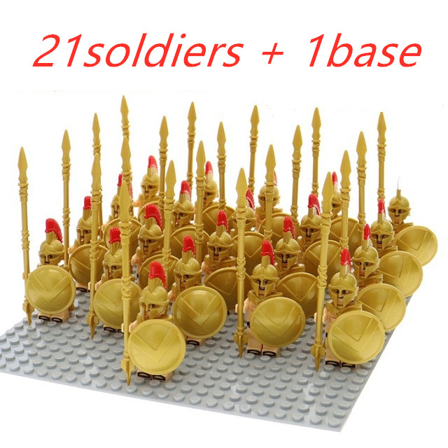 Golden 21soldiers suit