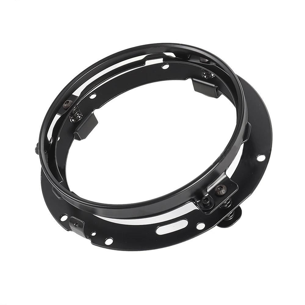 Headlight Mounting Bracket For H Arley FLHTCU FLHTK FLHX Black 7 Inch Holder — image 3