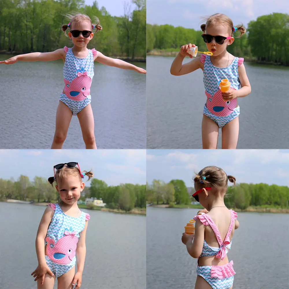 Baby Girls Swimwear Watermelon Swimsuit Swimming Beach Bathing Bikini