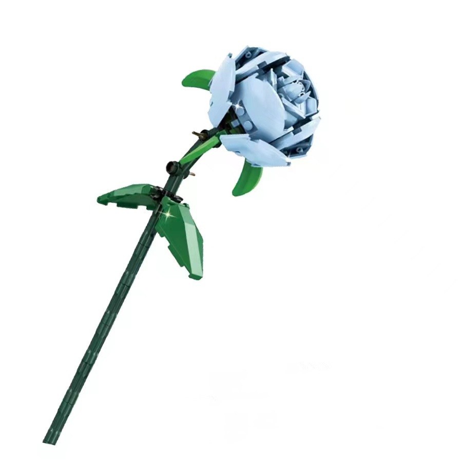 1bag of blue roses