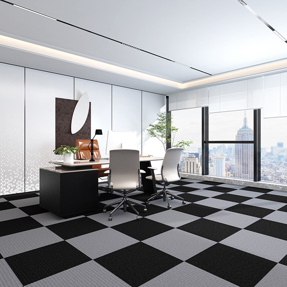 NEW 20x Carpet Tiles 5m2 Commercial Retail Office Home Shop Premium Flooring — image 12