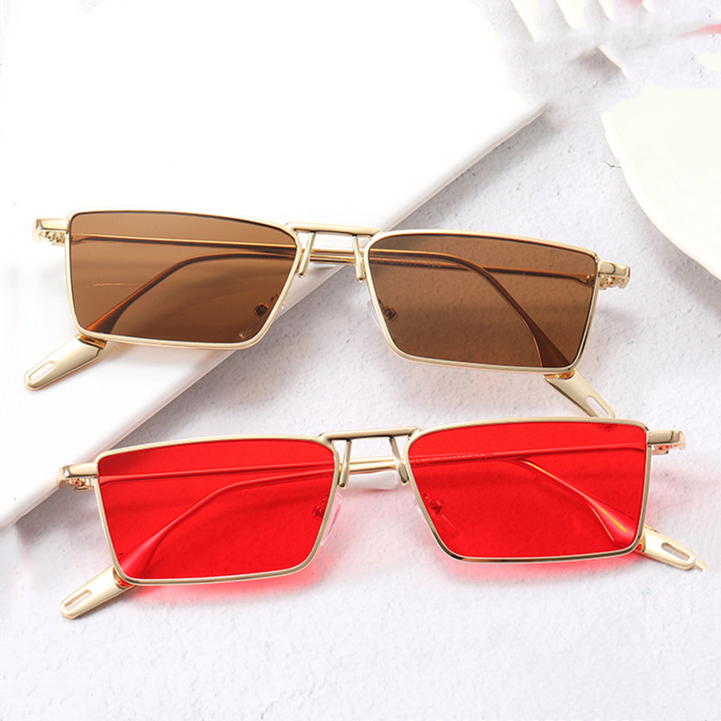Simple Sunglasses Full Frame Square Glasses For Men And Women - Image 5