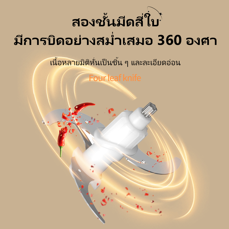 Kawu PY-37950 Food Processor Meat Grinder 7