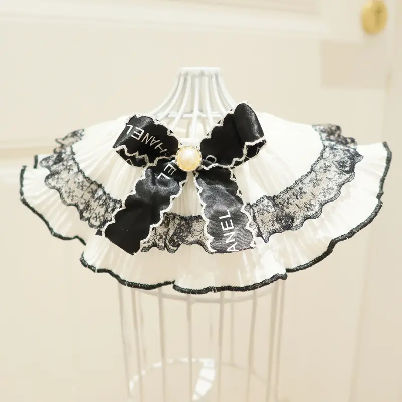 Dog Saliva Towel Pet Scarf Bow Tie