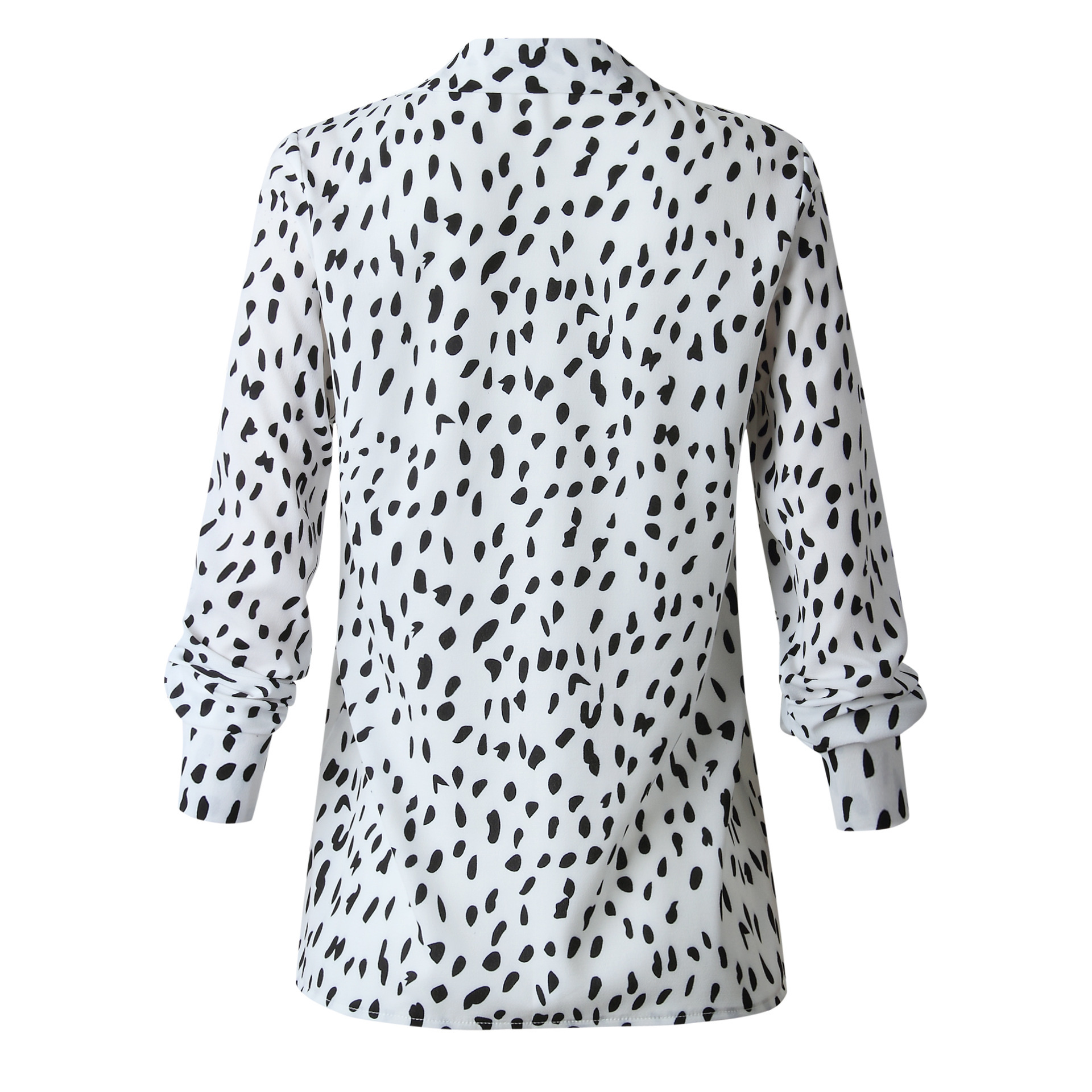 Title 7, Ladies Fashion Leopard Print Button Long Sleeve...