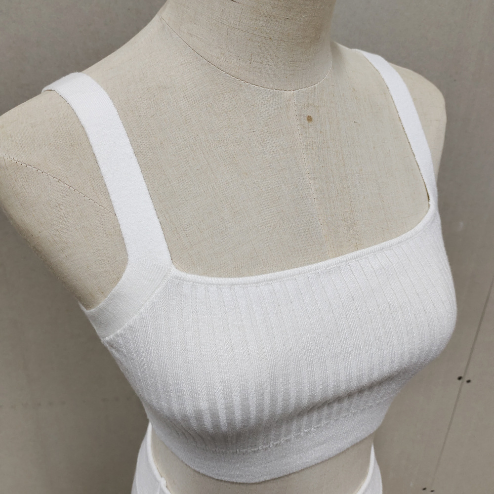 Title 11, New White Knit Fall Ribbed Tank Top And Pleated...