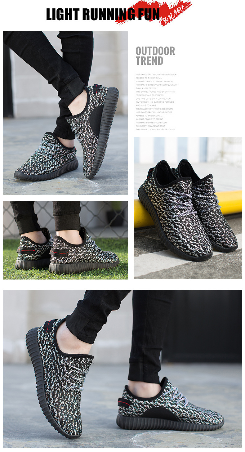 Title 4, Mens Fall Casual Shoes Fly Fabric Breathable C...