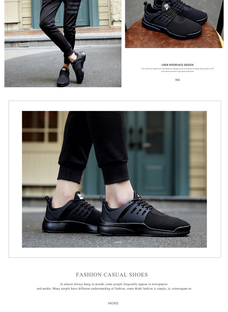 Title 3, Flying woven casual shoes