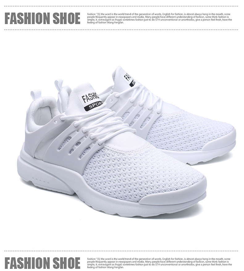 Title 18, Flying woven casual shoes