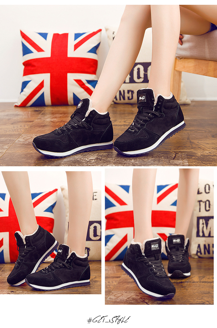 Title 5, Lace-up flat-bottomed boots, offering all-day c...