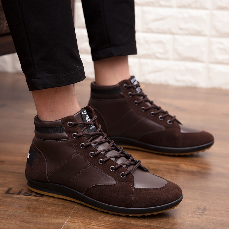 Title 12, British leather boots for men and women. Durabl...