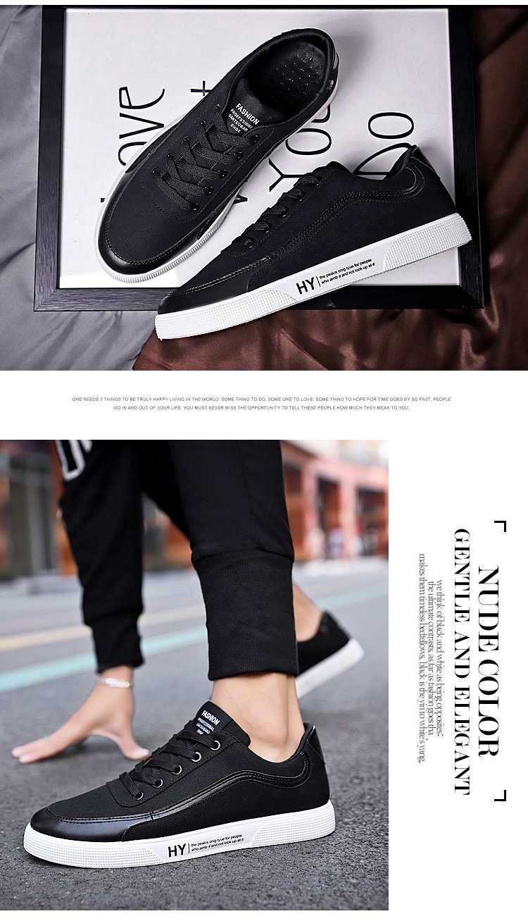 Title 2, Trendy cloth shoes casual men