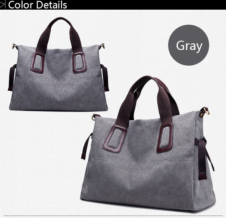 Title 19, KVKY dameshandtas casual canvas crossbody tas m...