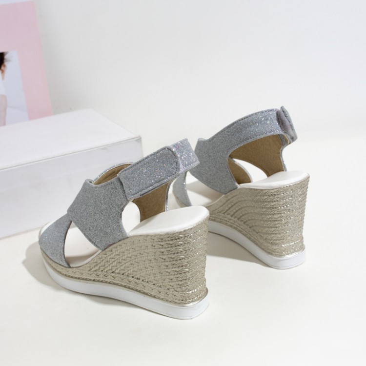 Title 6, Womens Platform Wedge Sandals for summer. Comf...