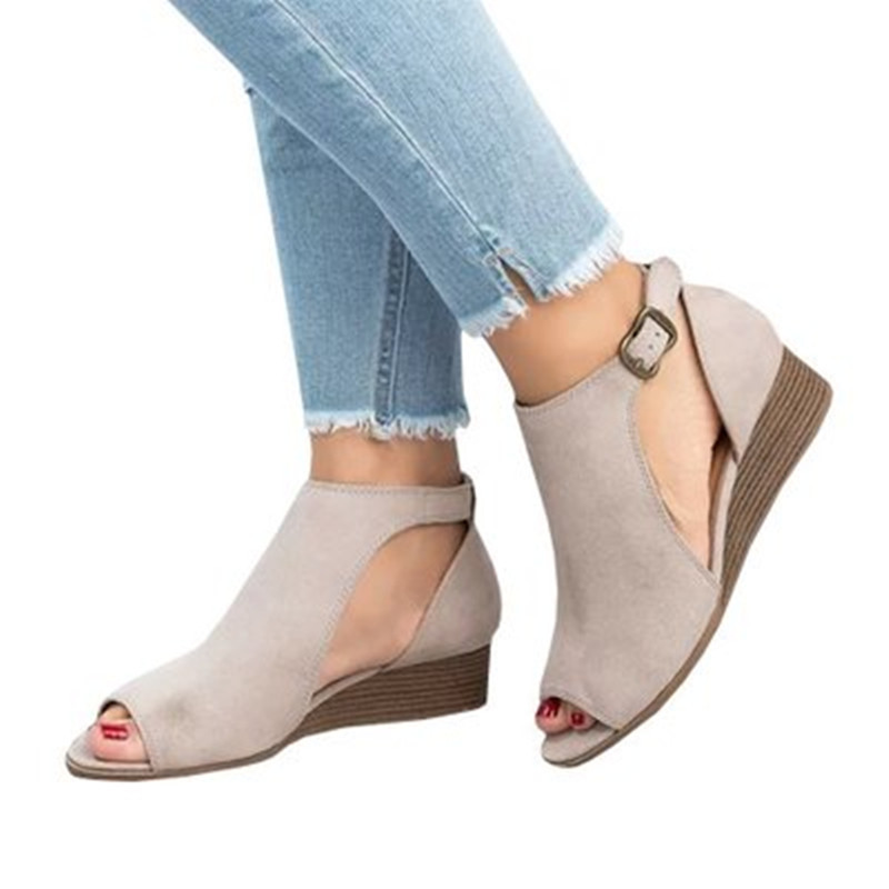 Title 5, Roman Wedge Heel Sandals