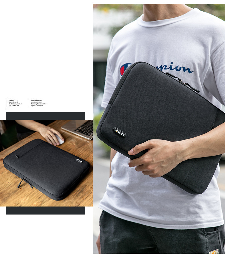 Title 12, Nova bolsa para notebook Leve seu laptop com se...