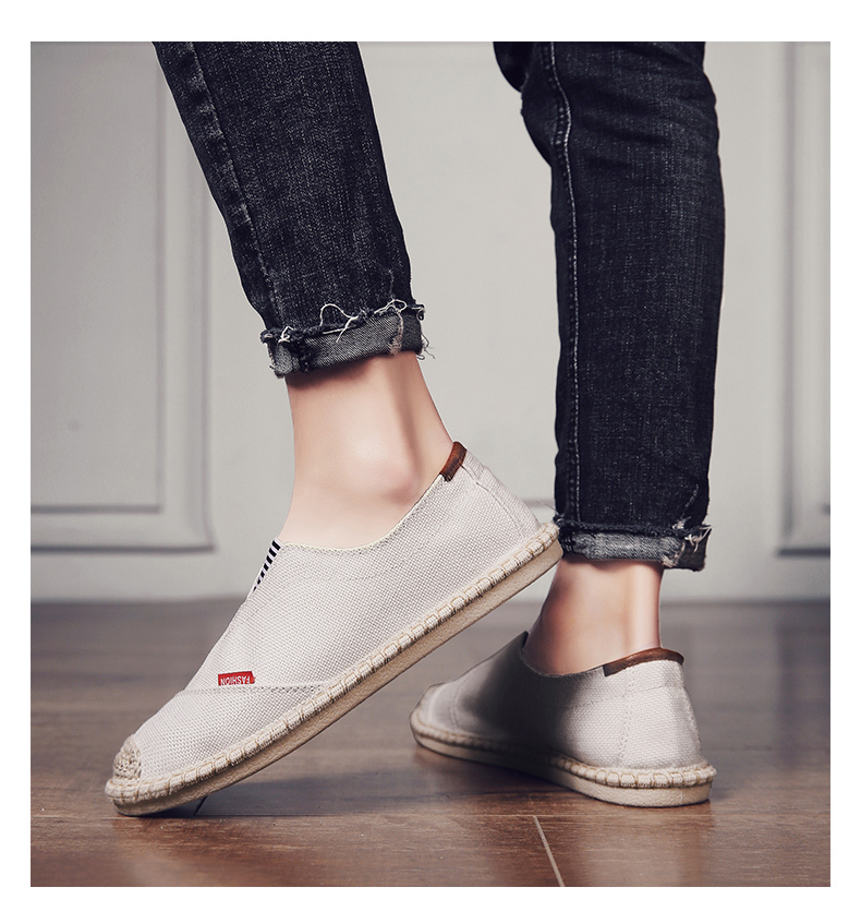 Title 6, Straw fisherman shoes casual