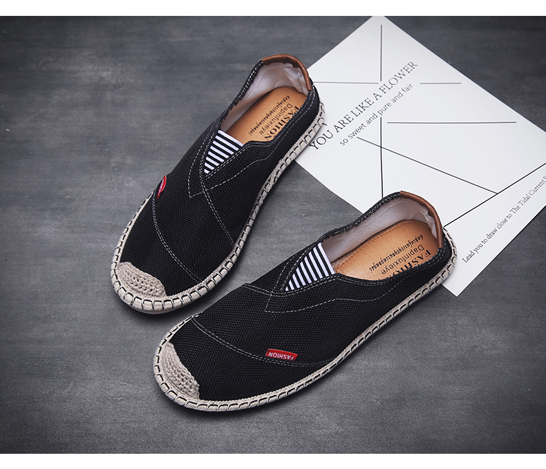 Title 10, Straw fisherman shoes casual