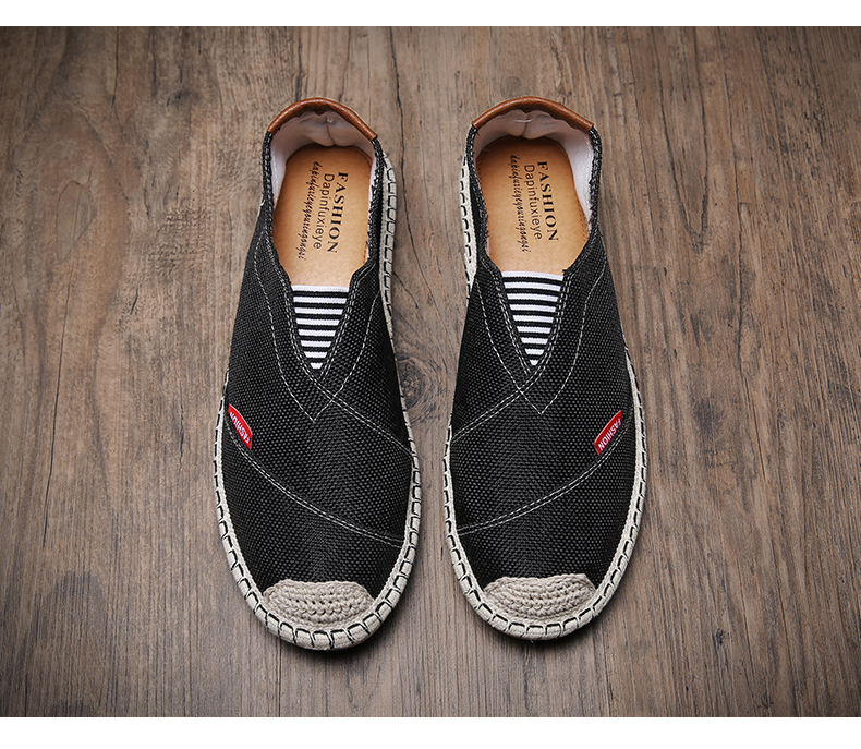 Title 11, Straw fisherman shoes casual