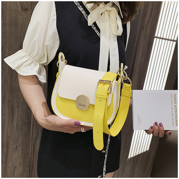 Title 5, Crossbody fashion texture saddle bag