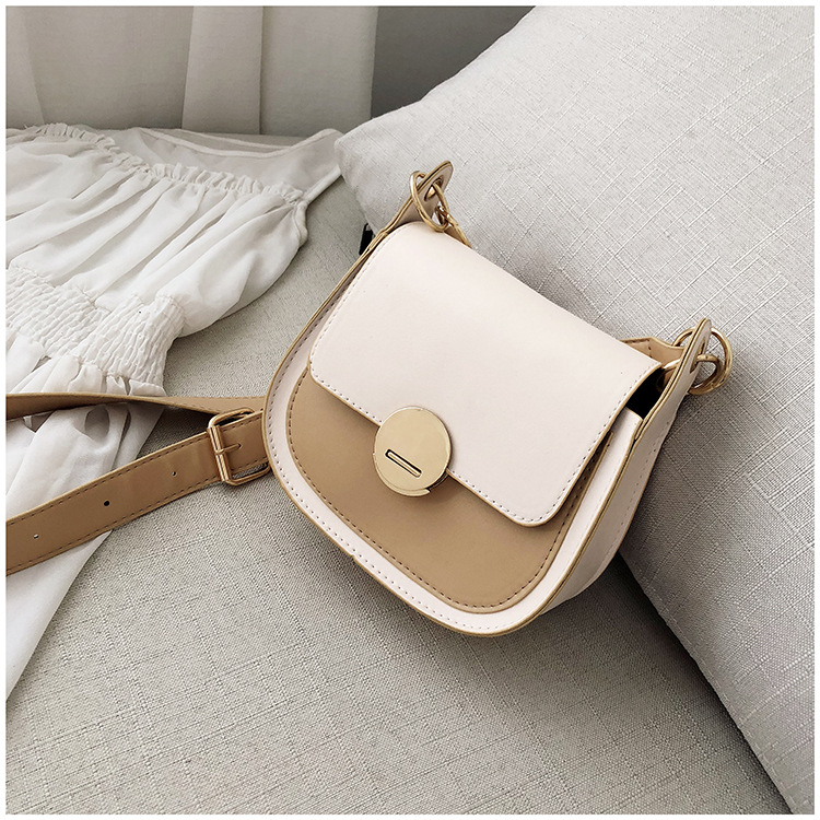 Title 13, Crossbody fashion texture saddle bag