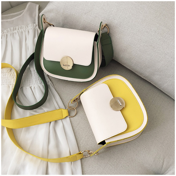 Title 14, Crossbody fashion texture saddle bag