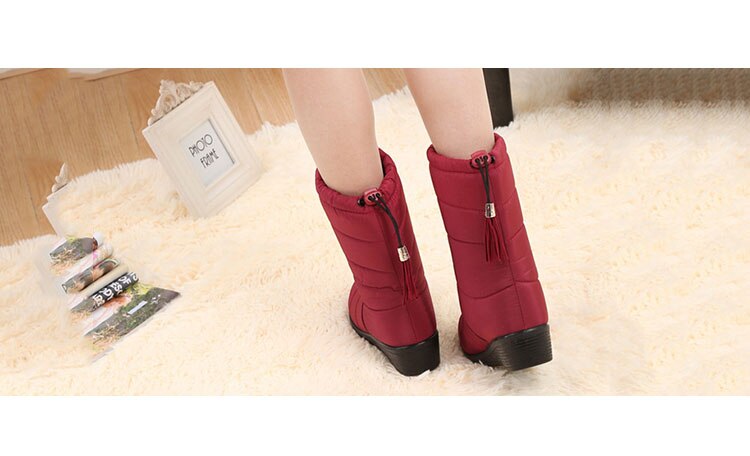 Title 3, Warm womens wedge boots Stay warm and stylish ...