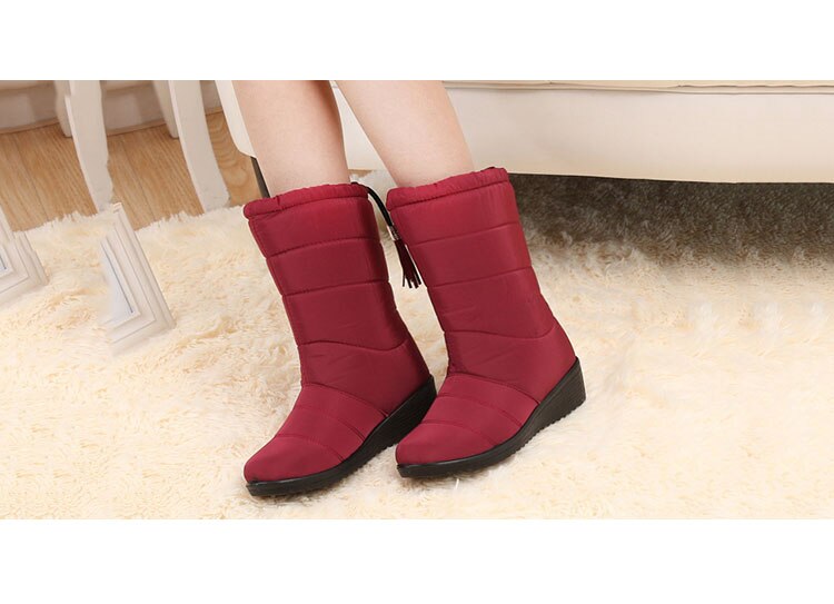 Title 5, Warm womens wedge boots Stay warm and stylish ...