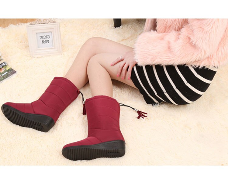 Title 6, Warm womens wedge boots Stay warm and stylish ...