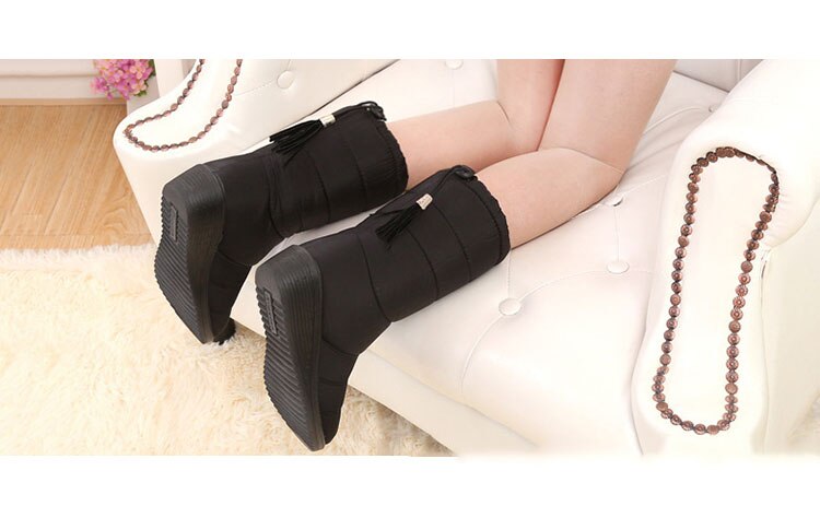 Title 11, Warm womens wedge boots Stay warm and stylish ...