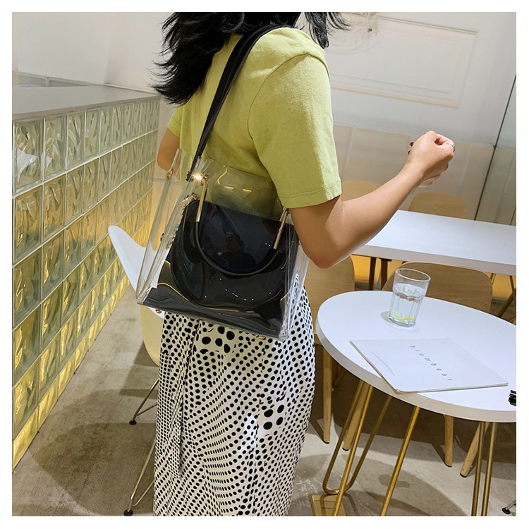 Title 4, Western Transparent Jelly Crossbody Bag