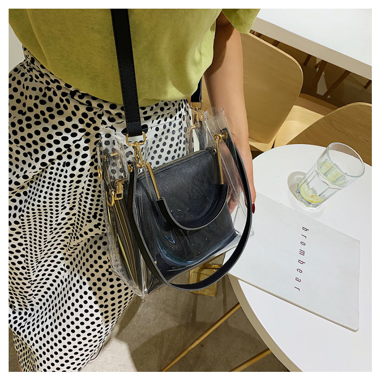 Title 5, Western Transparent Jelly Crossbody Bag