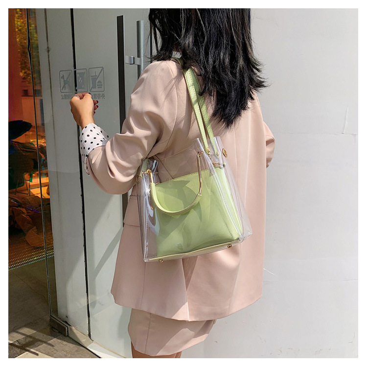 Title 9, Western Transparent Jelly Crossbody Bag