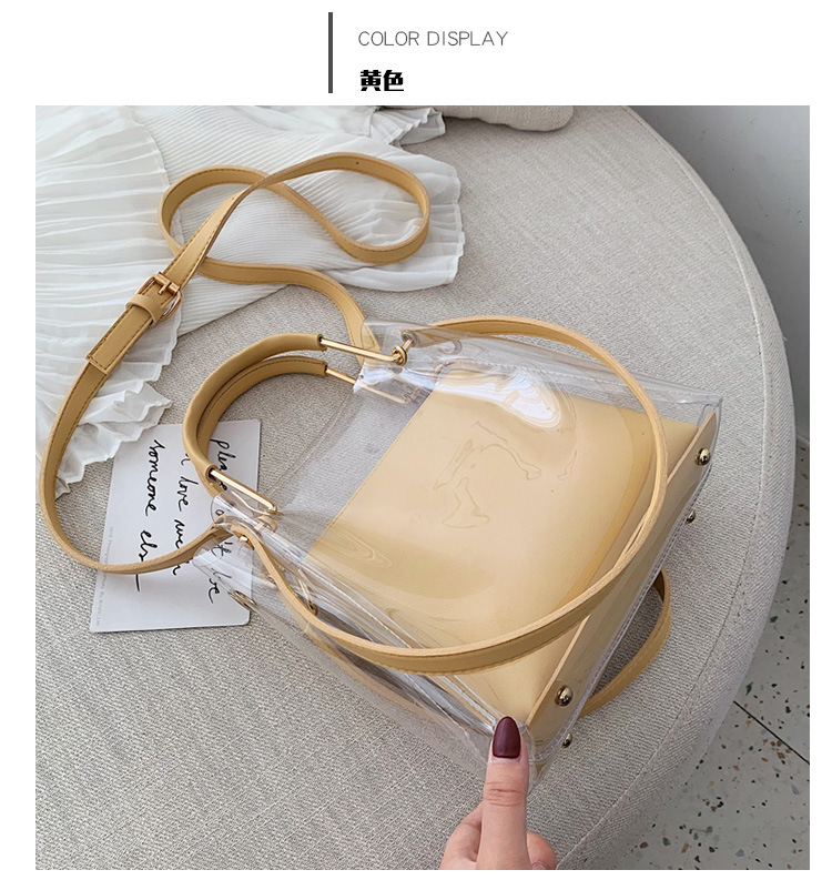 Title 21, Western Transparent Jelly Crossbody Bag