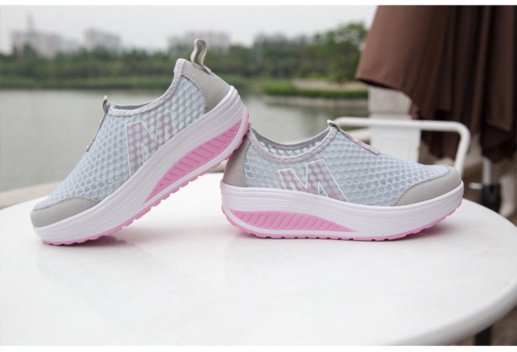 Title 7, Scarpe sportive con plateau per donna, comfort ...