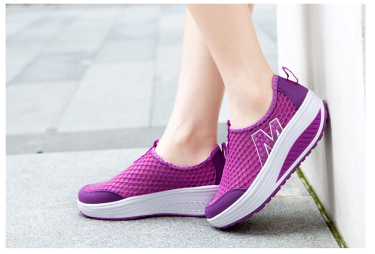 Title 14, Scarpe sportive con plateau per donna, comfort ...